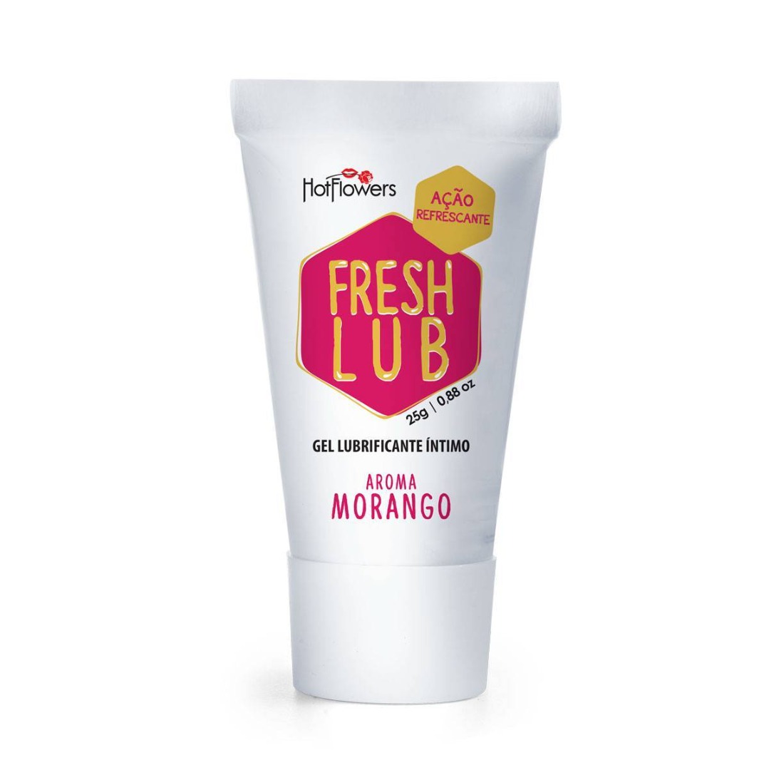 FRESH LUB- Lubrificantes Beijaveis - Morango